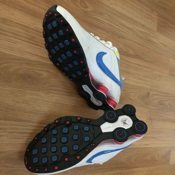 NIKE SHOX CONUNDRUM SI DELIVER White/Pink/Blue - Picture 8 of 8